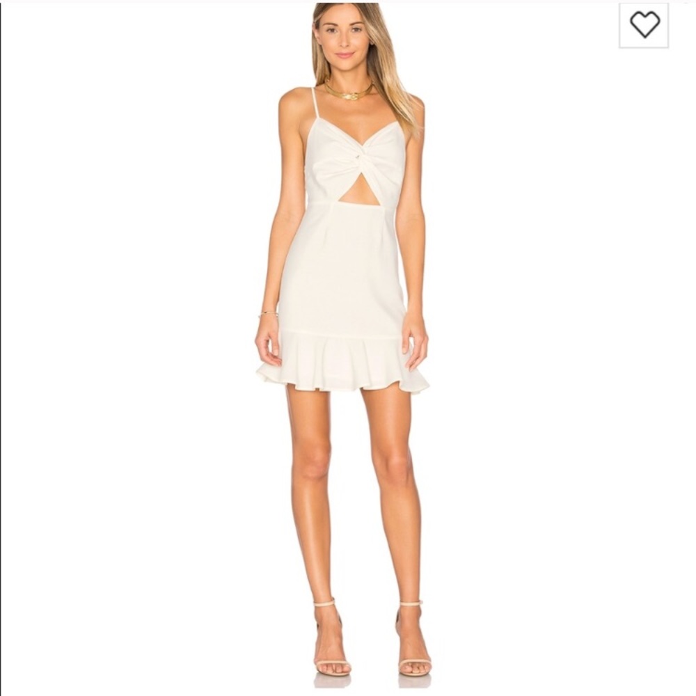 Revolve ruffle mini dress